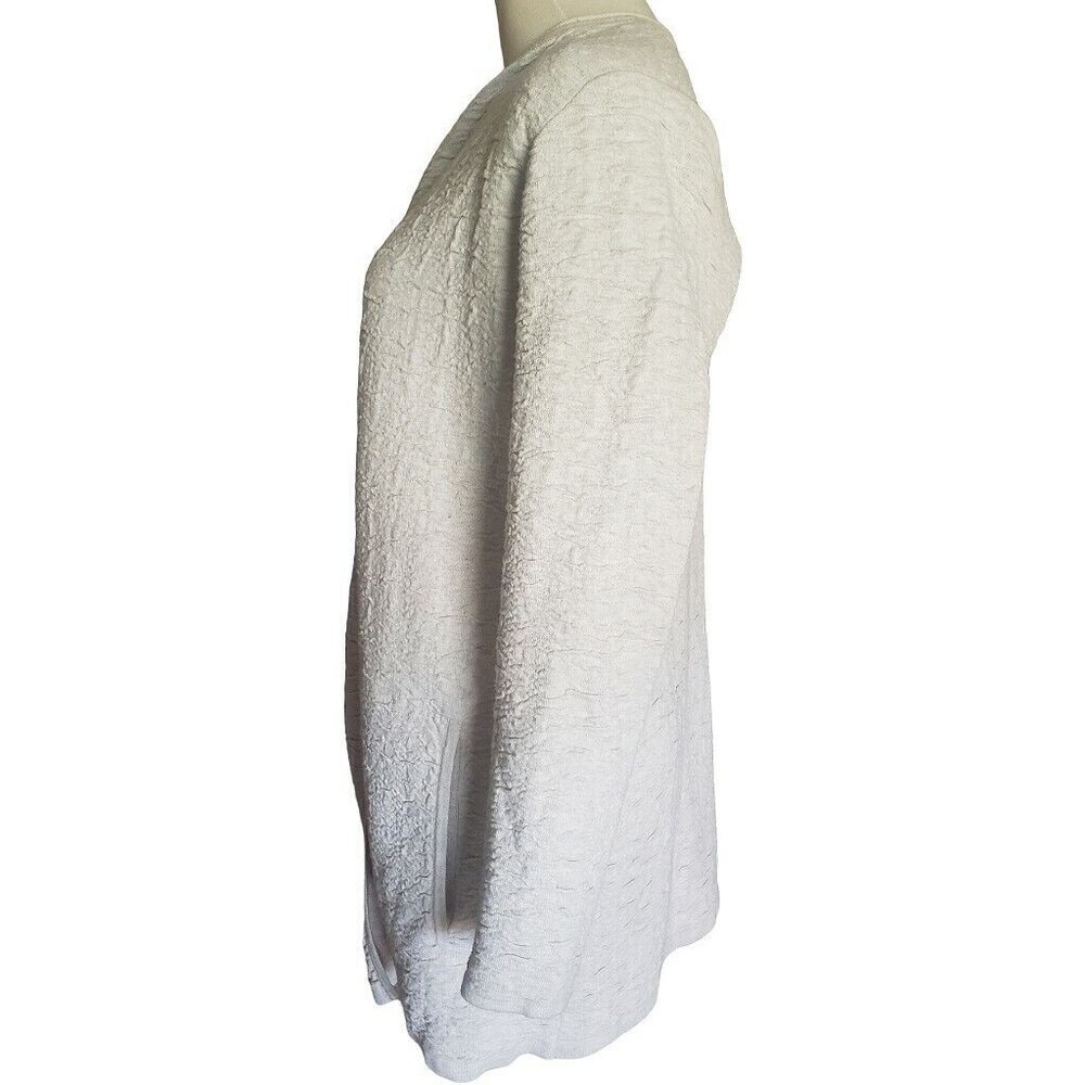 J. Jill Pure Cardigan Off White Women’s XS Lagenlook Comfy Minimalisic Sweater - Picture 3 of 16